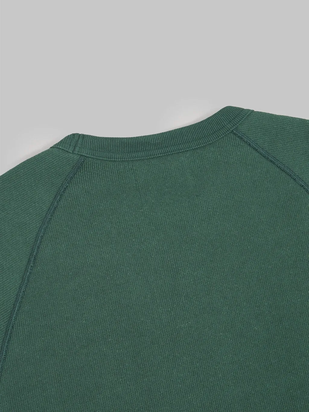 Wonder Looper Pullover Crewneck 876gsm Double Heavyweight French Terry Green