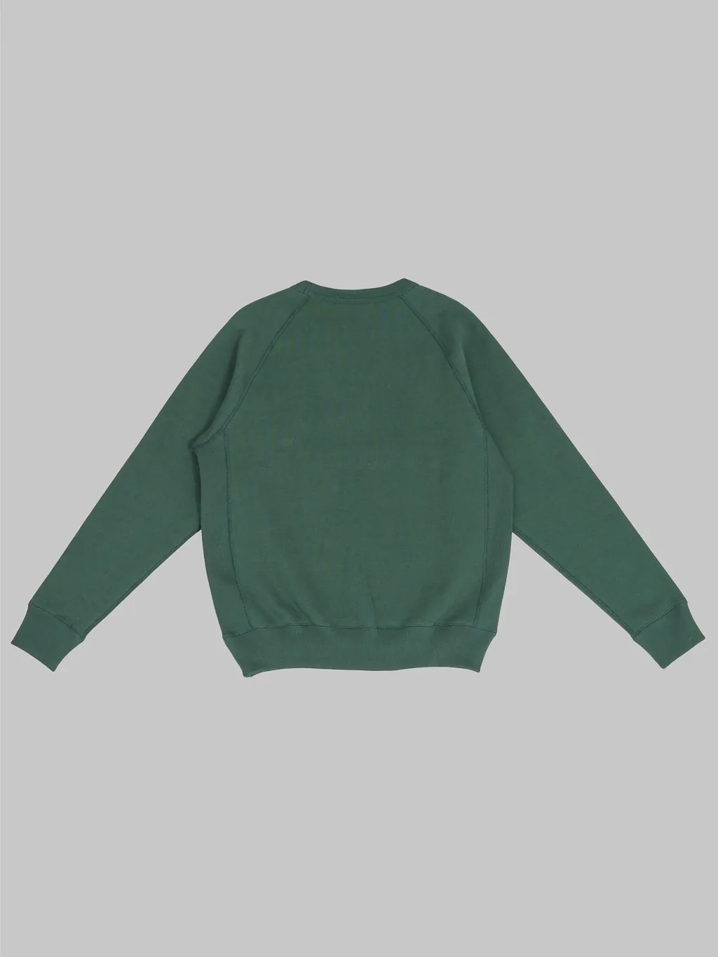 Wonder Looper Pullover Crewneck 876gsm Double Heavyweight French Terry Green