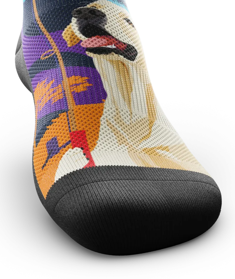 Yellow Lab Crew Socks